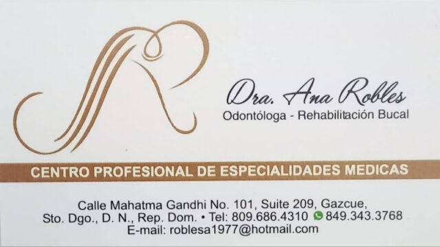 Consultorio Dental Dra. Ana Robles